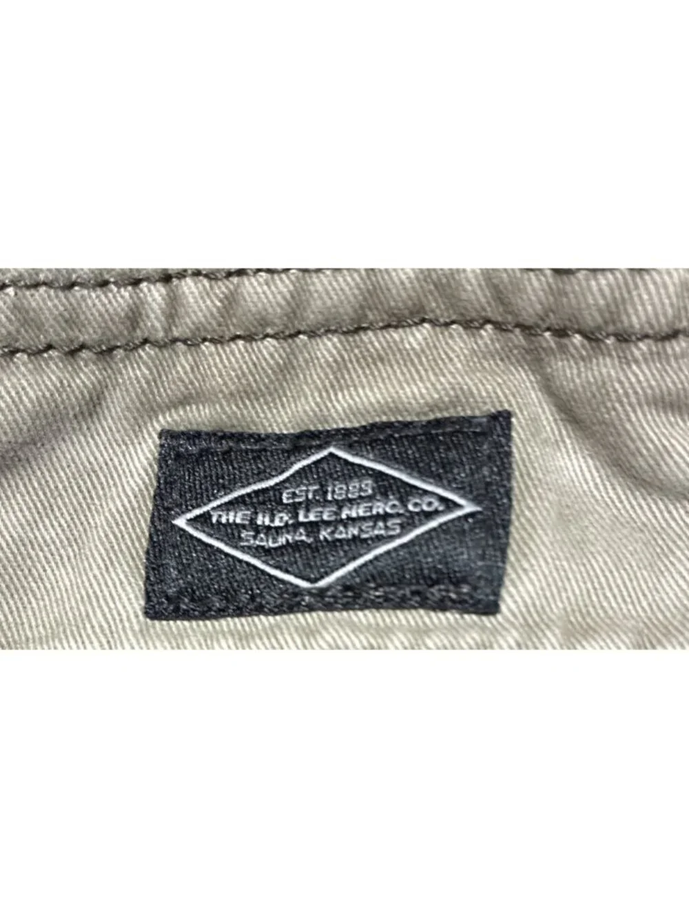 Lot of 2 Lee Men's Wyoming Cargo Shorts Size 38 Gray Vapor Cotton Utility Work